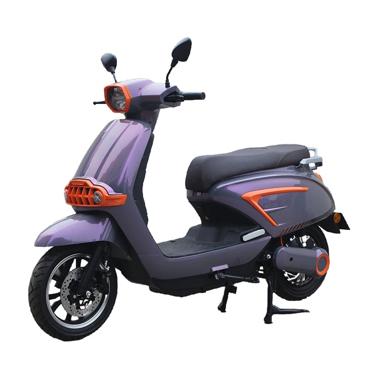 2000W Lead Acid Battery Electric Motorcycle Two-Wheeled Scooter With 72V Power Max Speed 45km/h for Adults