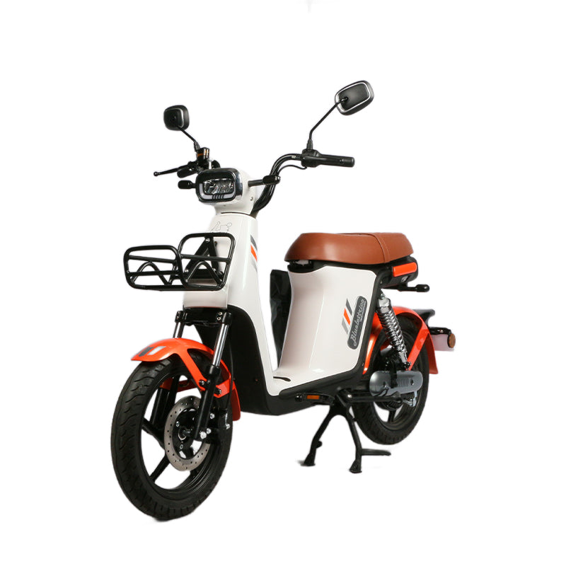Electric Motorcycle Big Seat Powrful 48V 350W Lead-Acid Battery High Speed Rear Hub Brushless Motor Citycoco Moped Scooter Bike