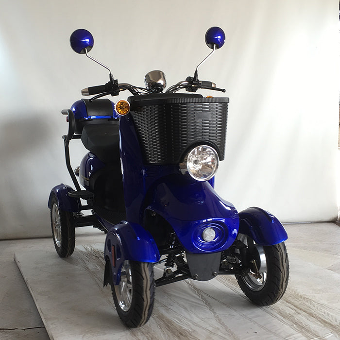 4 Wheels Scooter 500w/800w Motor 60v Electric Mobility Scooter for Elderly Good Seller Adult Safe and Convenience