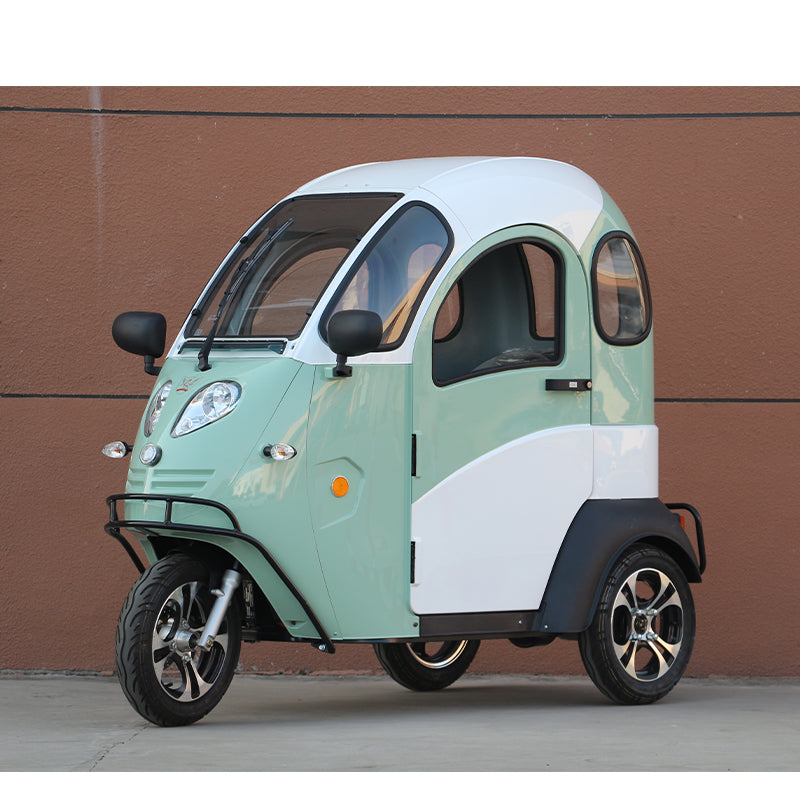 New Eec Homologation 2 Seat Load 3 Person Three Wheels Car Electric Mini Car 800w 72v 40ah 80km Range Electric Mobility Car
