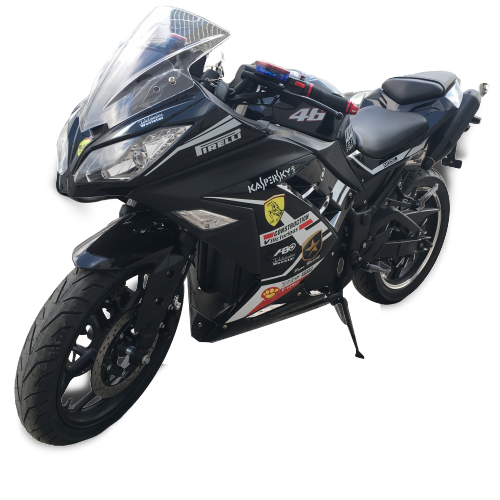 Amoto New Fashion Cool Model EBM 2000/3000W 72V 20/32AH Good Seller Electric Motorcycle Adult