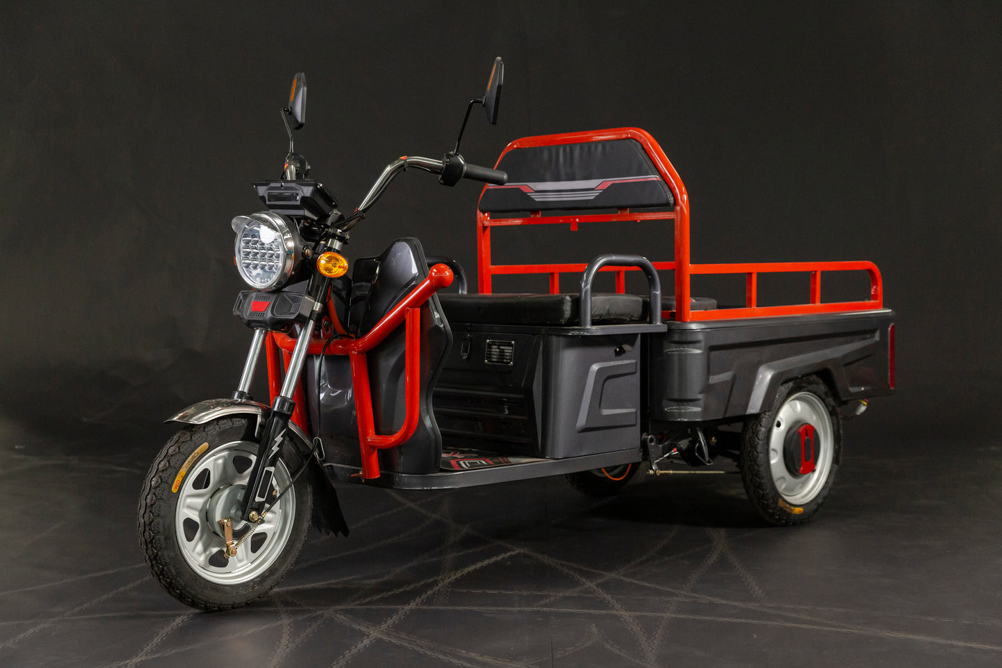 A33 2000W Electric Tricycle with Lead-Acid Battery Open 3 Wheels for Adults