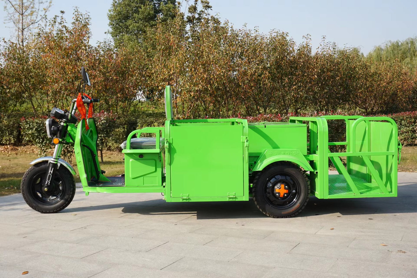 Electric Tricycle Single Barrel Cleaning Vehicle Sanitation Vehicle New Energy Garbage Collection Truck Plastic Garbage Truck