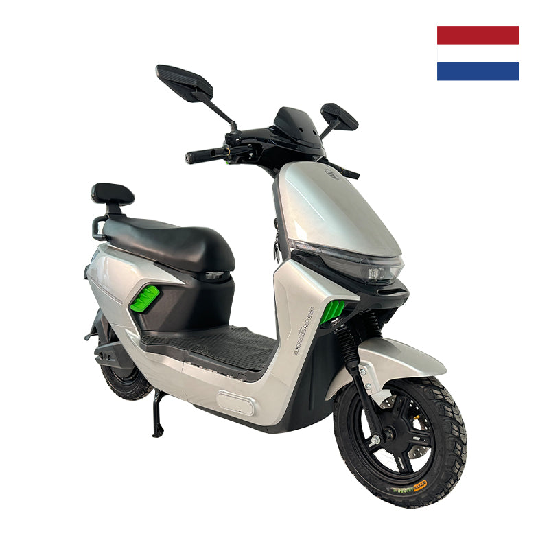 2000W Electric Scooter with 2 Seats 60V 20AH 45km/h Adult Electric Bike Homologated Europe Max Load 200kg Big Seat