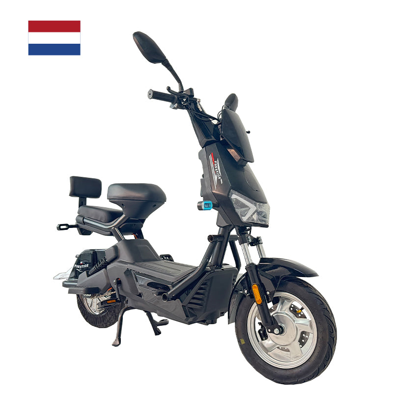 New 800W EEC Electric Scooter with 48V 60V 20AH Two-Wheel 25kmh Speed Adult Electric Bike with 2 Seats Homologated in Europe