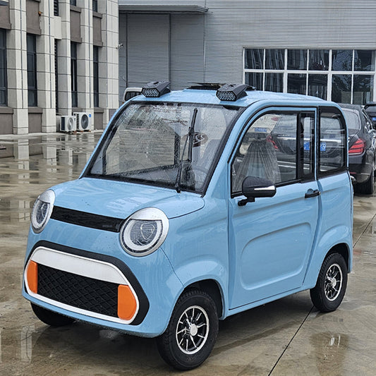 energy vehicle electric 1500w 4 wheel auto cars power motor with rechargeable lithium battery 4 passengers seat