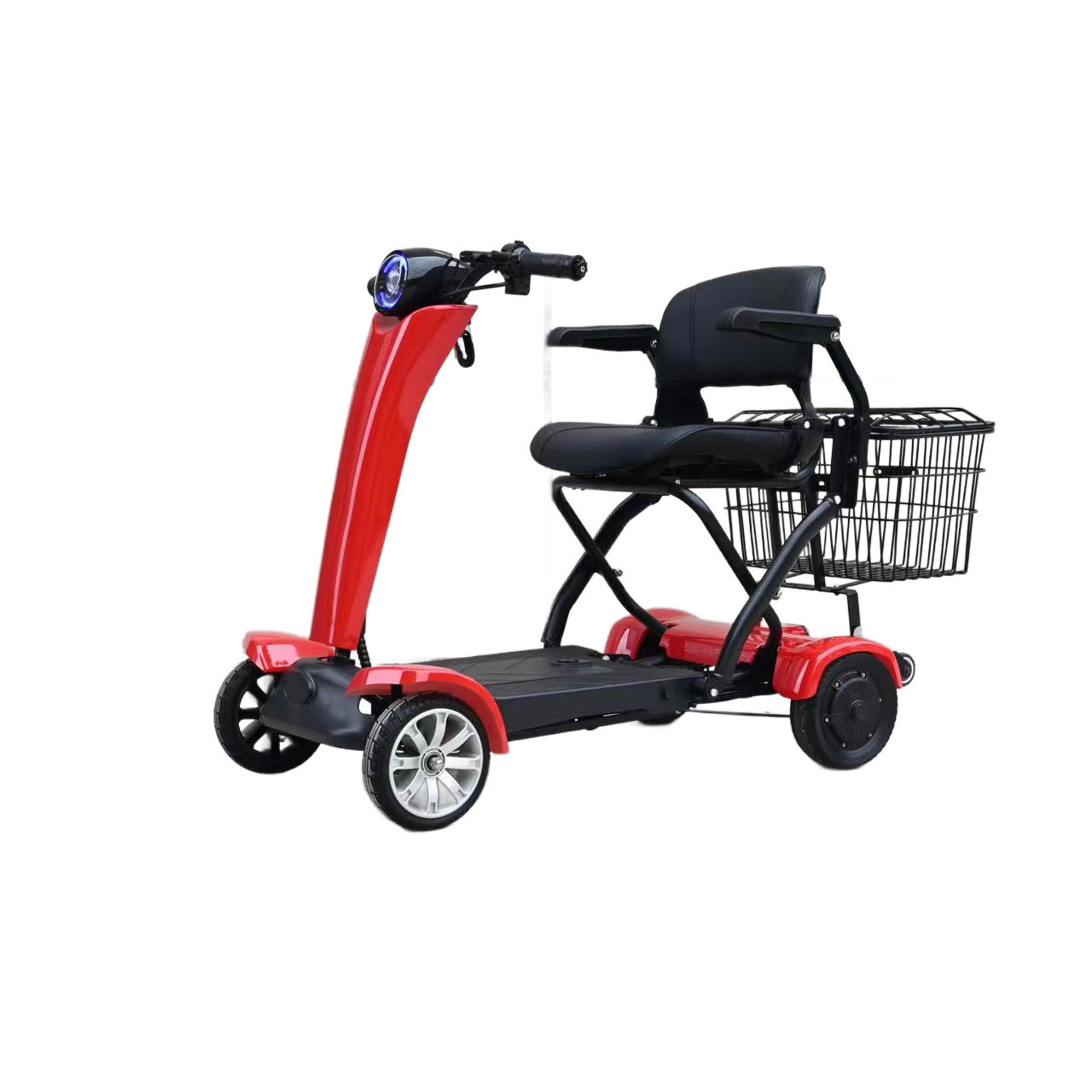 New Foldable Portable Mobility Electric Scooter Adult Safe for Elderly Electric 4 Wheels Scooters 500w Elderly