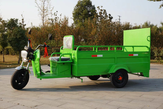 Electric Garbage Truck Municipal Road Bucket-type Three-wheeled Self-loading Garbage Removal Equipment China