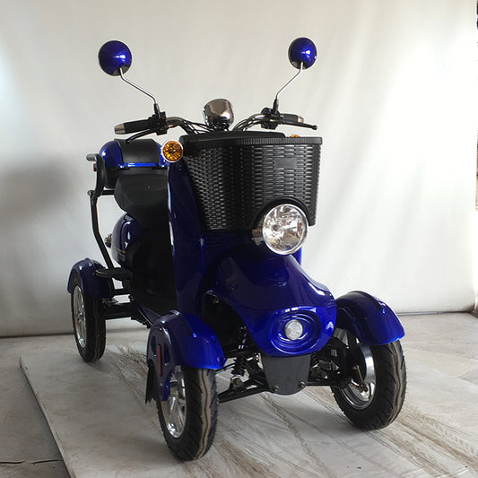 4 Wheels Scooter 500w/800w Motor 60v Electric Mobility Scooter for Elderly Good Seller Adult Safe and Convenience