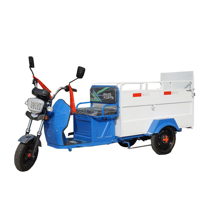 Electric Three-wheel Garbage Can Loading and Unloading Truck Community Garbage Collection and Transfer Truck 500L