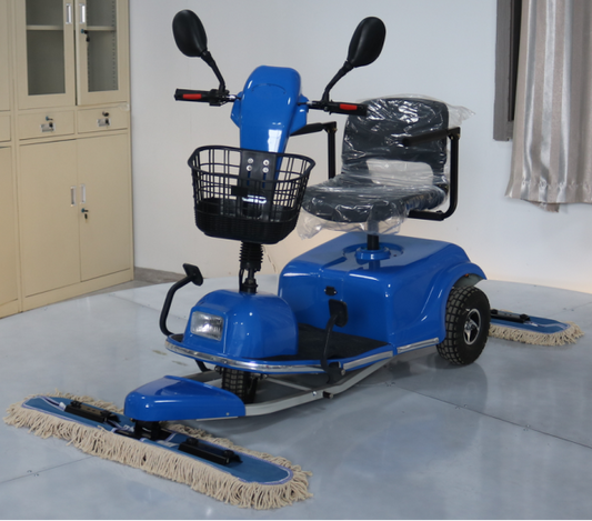 Wholesale Commercial Hotel Self Driving Battery Operated Floor Cleaning Machine Floor Cleaning Mop Scooter