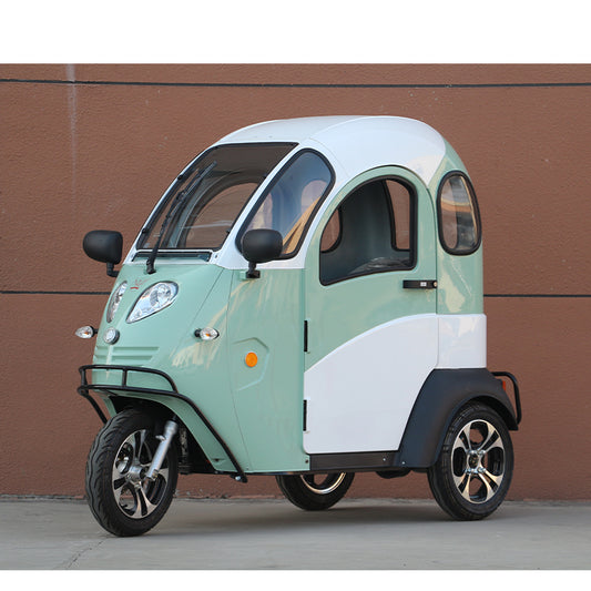 New Eec Homologation  2 Seat Load 3 Person Three Wheels Car Electric Mini Car 800w 72v 40ah 80km Range Electric Mobility Car