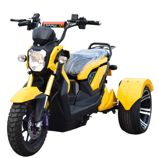 High Quality 1000W/1500W Motor 60V Removable Battery Three-Wheel Electric Scooter Big Seat Powerful 3-Wheel Trike