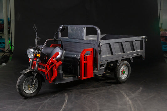 A32 2000W Electric Tricycle with Lead-Acid Battery Open 3 Wheels Cargo Scooter for Adults