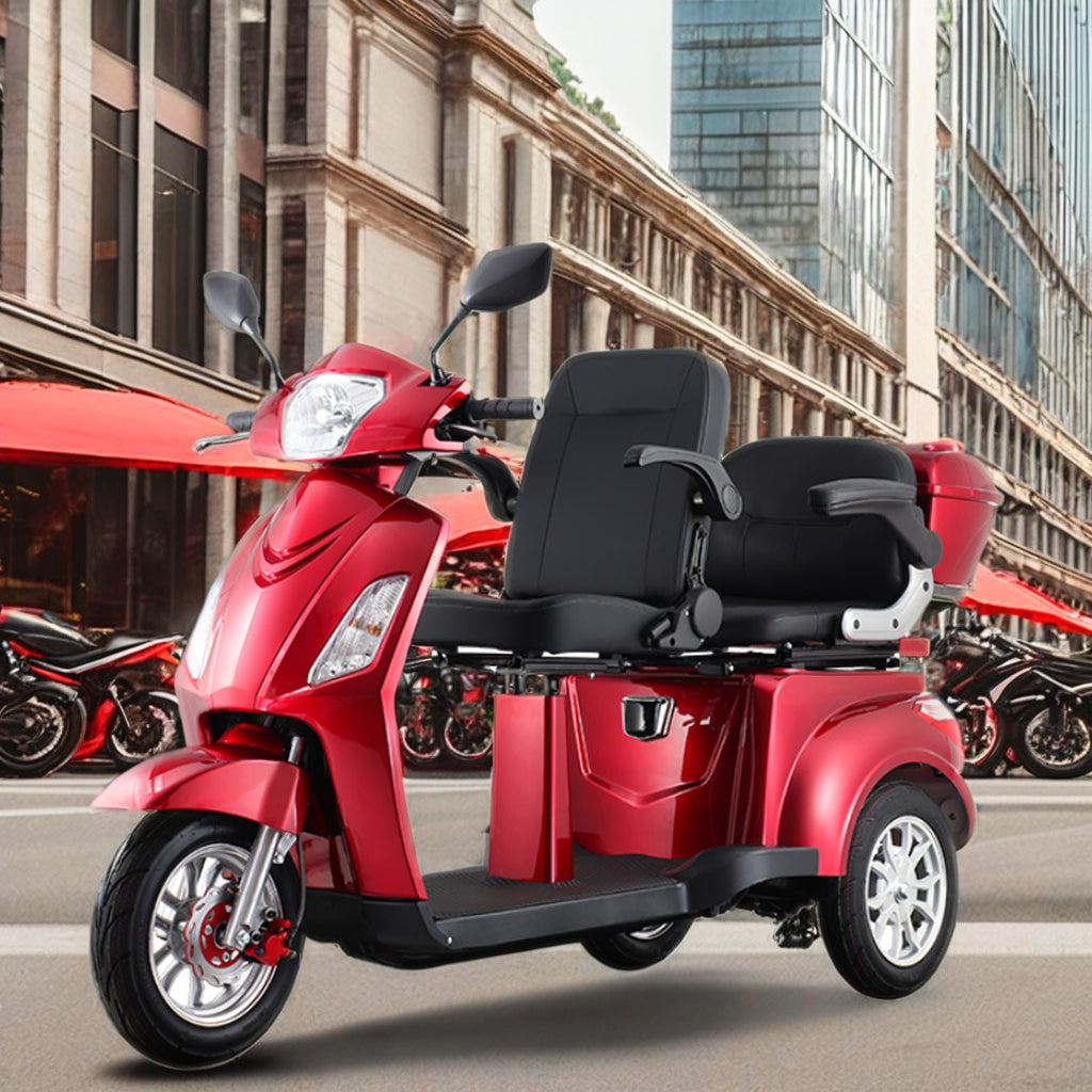 Cheapest Factory Price 3 Wheels Mobility Electric Scooter Adult Safe for Elderly 1000w With EEC COC