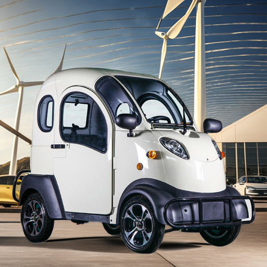 COC EEC K5 2500W 72V 38AH X2 120km Mobility Scooter 45kmh Elderly Four Wheels Car Electric Mini Car Adult